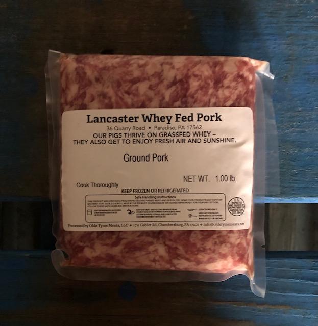 Ground Pork — Per lb