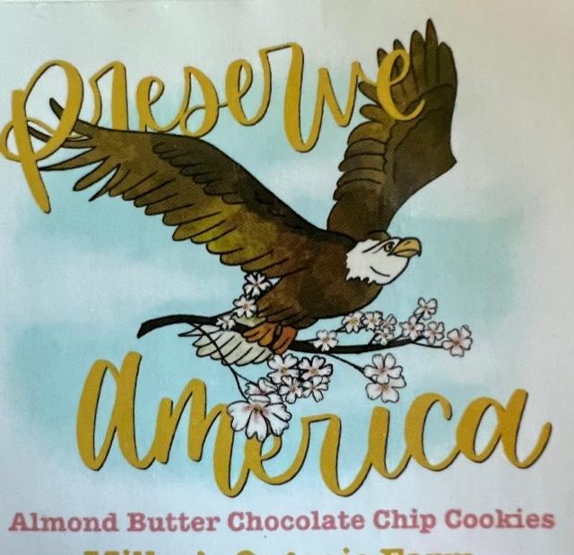 Preserve America Almond Butter Chocolate Chip Cookies