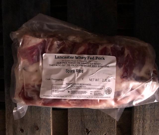 Pork Spare Ribs — Cured & Salted