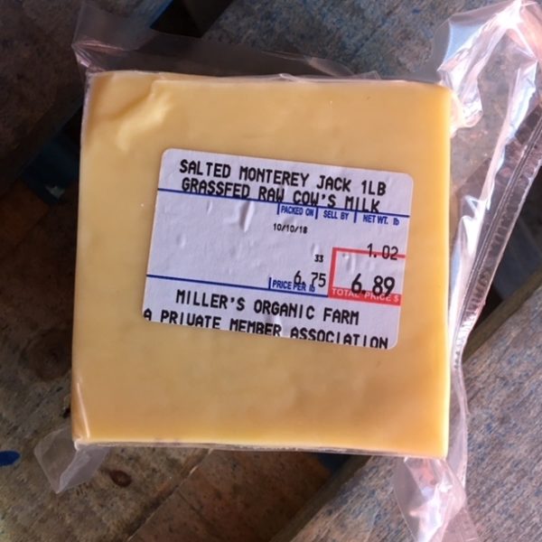 Monterey Jack — A2/A2 — Salted