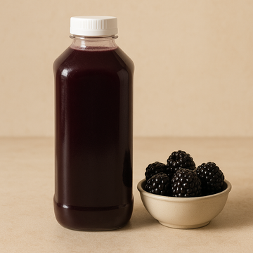 Cold-Pressed Organic Blackberry Juice — 32 oz (Quart)