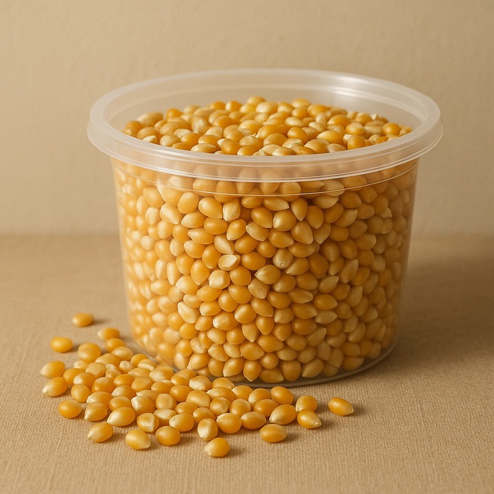 Organic Yellow Popcorn Kernels — 1 lb Tub
