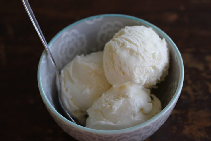 Raw Goat Ice Cream — Strawberry
