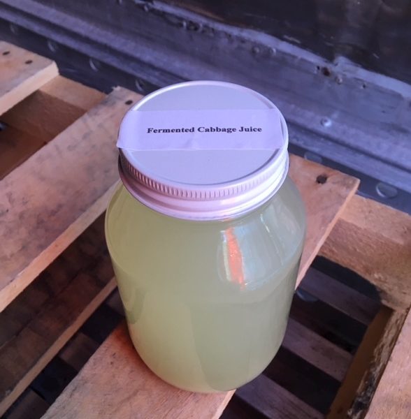 Green Cabbage Juice
