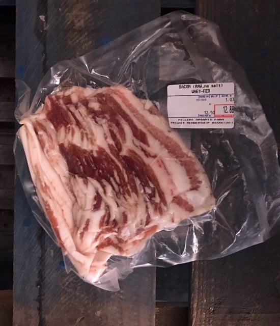 Pork Bacon — Raw & Unsalted