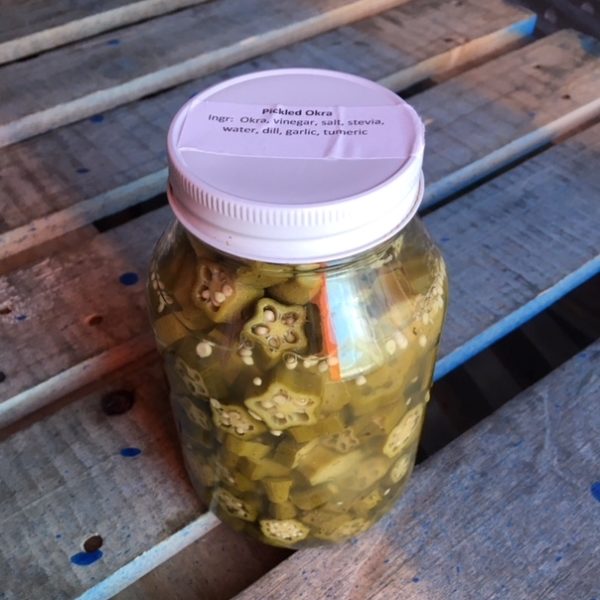 Pickled Okra — Quart