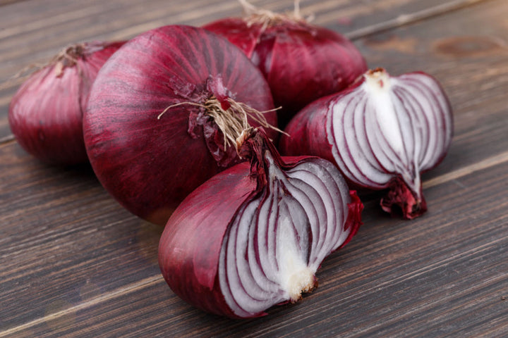 Purple Onions, Fresh