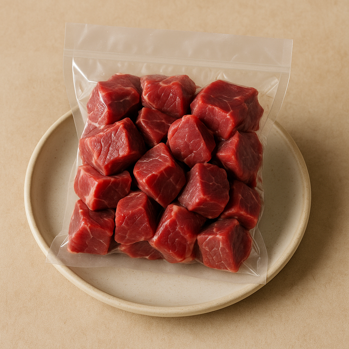 Beef Cubes — 1 lb