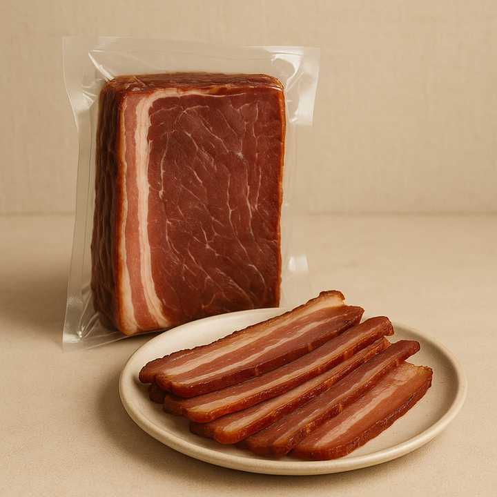 Buffalo Bacon — Cured & Salted