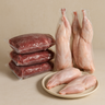 Buffalo & Rabbit Combo Meat Box - 12-15 lb Frozen