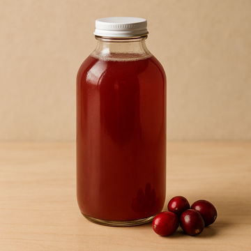 Cranberry Kombucha — Probiotic Beverage (Quart)