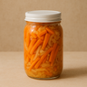Fermented Carrots and Onions - Probiotic Vegetables
