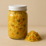 Fermented Chow Chow - Pickled Vegetables, 16 oz Jar