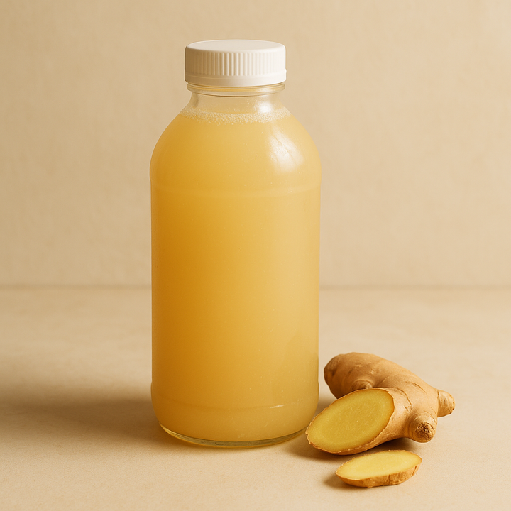 Organic Water Kefir – Ginger Probiotic Beverage (Quart)