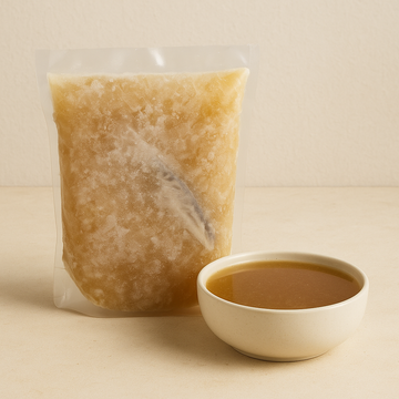 Halibut & Haddock Fish Broth — Collagen-Rich, Frozen