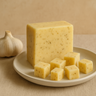Garlic Cheddar Cheese - Salted, Raw A2/A2 (0.5 lb)