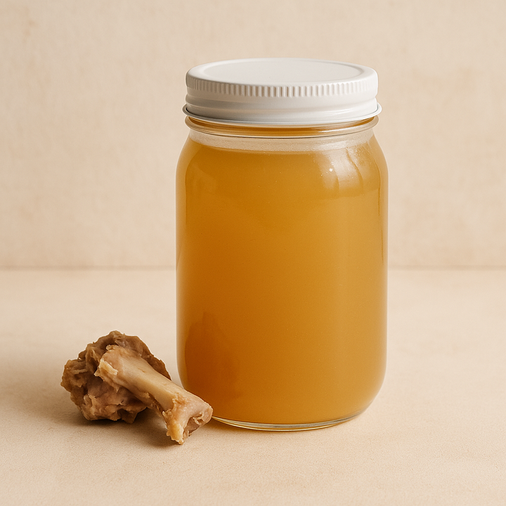 Organic Goat Bone Broth — 16 oz (Pint),