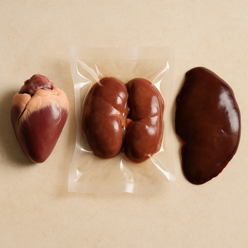 Goat Organs — Heart, Kidney, Liver