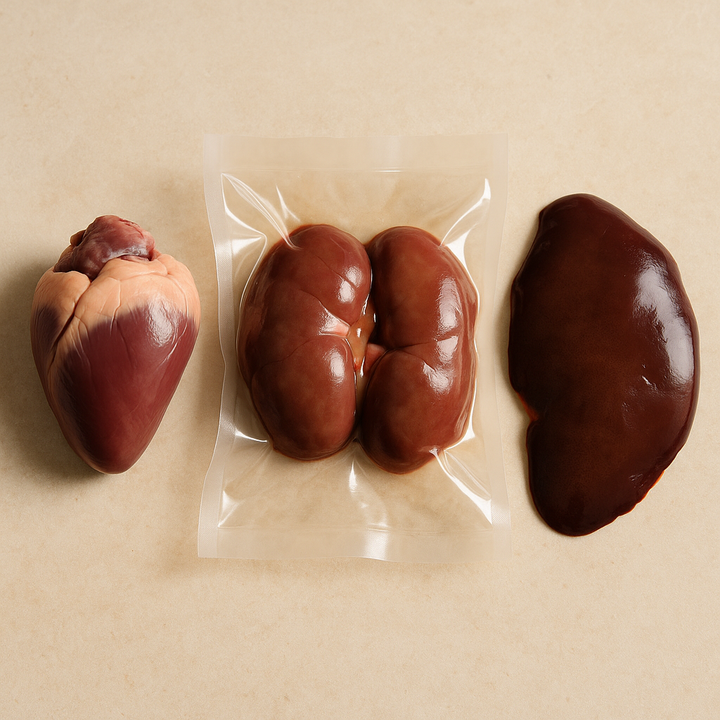 Goat Organs — Heart, Kidney, Liver