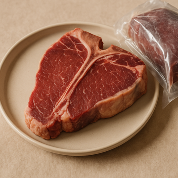 Buffalo T-Bone Steak — Per lb
