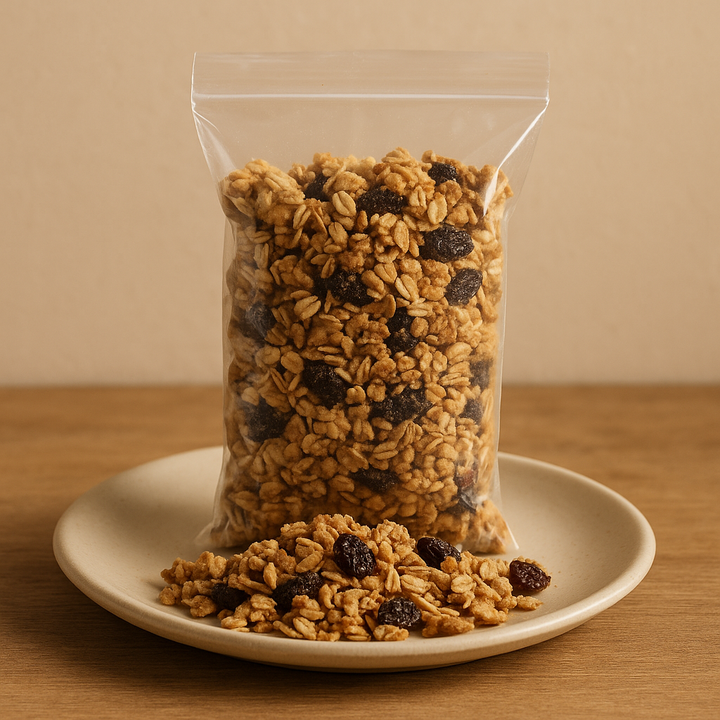 Organic Sprouted Granola with Raisins — 16 oz