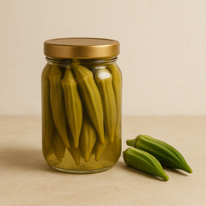 Pickled Okra — Raw Apple Cider Vinegar Pickles