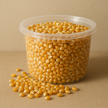Organic Yellow Popcorn Kernels — 1 lb Tub