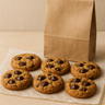 Organic Almond Butter Chocolate Chip Cookies - 1/2 Dozen