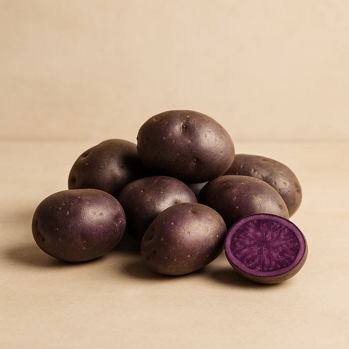 Fresh Purple Potatoes
