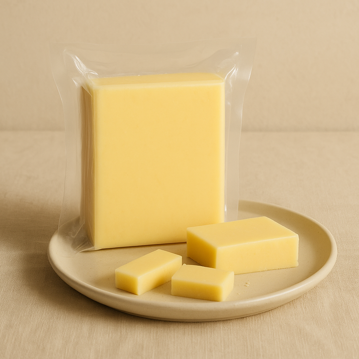 Sharp Cheddar Cheese — A2/A2, No Salt (8 oz)