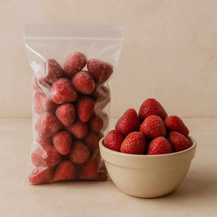 Frozen Whole Strawberries — 1 Pint,